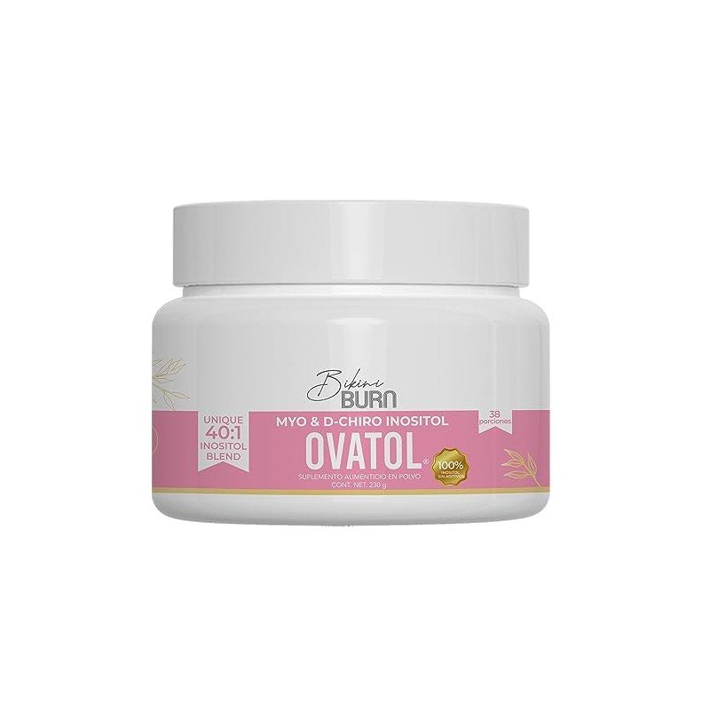 Inositol Ovatol Myo Inositol y D-Chiro en Polvo 40:1