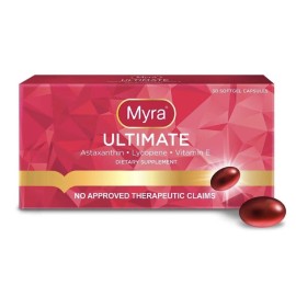 Unilab Myra Ultimate Vitamin E Astaxanthin Lycopene 30 Softgel Capsules