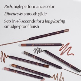 Mally Beauty Evercolor Starlight Waterproof Eyeliner - Pink Champagne - Smudge-Proof, Longwear, Creamy Gel - Sharpenable Eyeliner