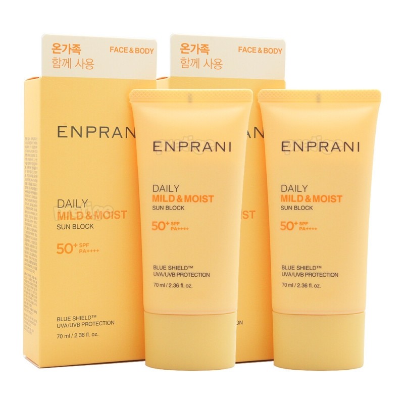 Enprani Sunscreen x2 - Daily 120ml/Sun Stick/Silky Fit / 엔프라니
