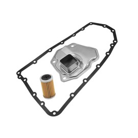 A ABSOPRO 1 Set Transmission Filter Oil Pan Gasket Kit for Nissan Rogue NV200 Juke for Nissan 31728-1XF02 31726-28X0A 31397-1XF0C Transmission Valve Pan Gasket Oil Strainer Item Replacement