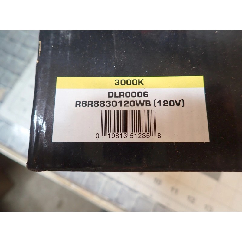 RAB LED 3000K 5" - 6" Recessed Retrofit Downlight 8W,