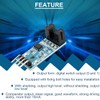 DAOKAI 5pcs Robot ir Infrared Slotted Optical Optocoupler Speed Measurement