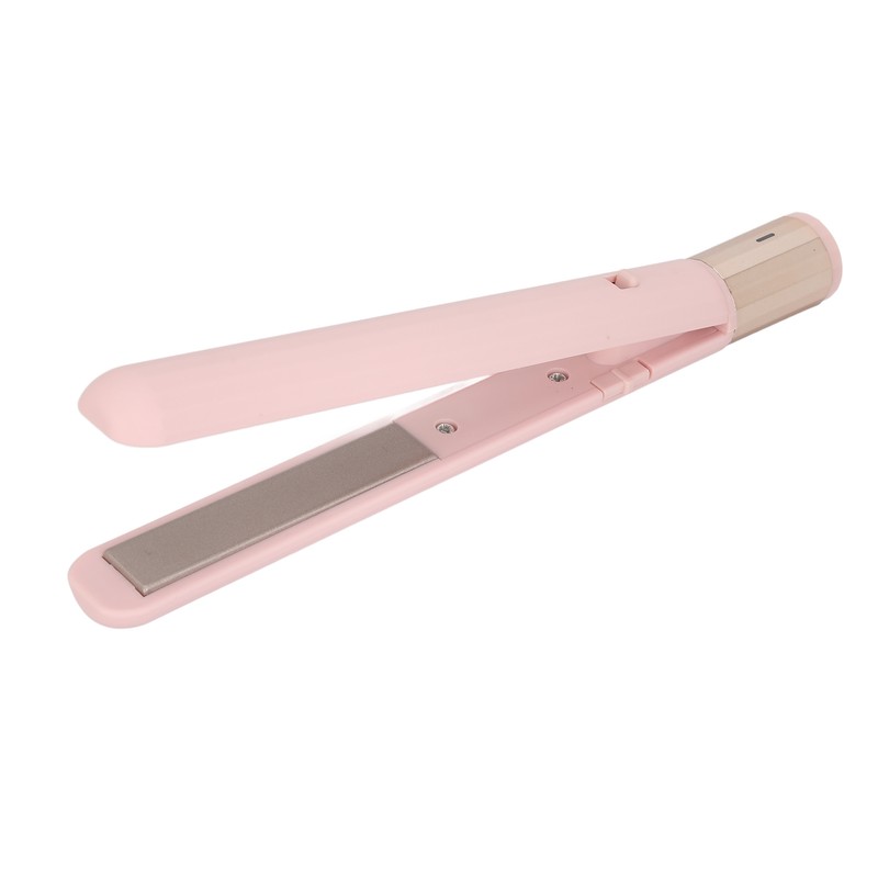 Mini Flat Iron 2 in 1 Hair Straightener USB Adjustable