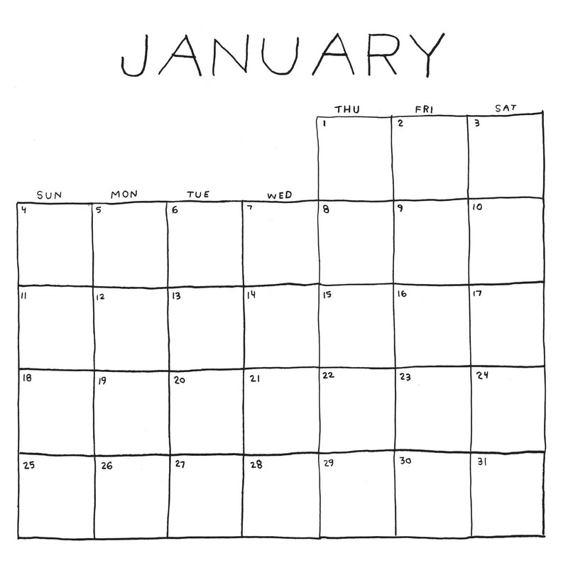 Hiller Goodspeed 2026 - Calendario de pared