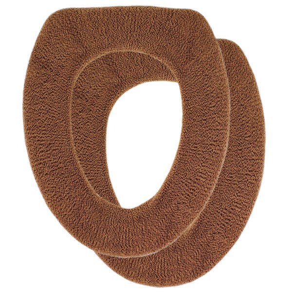 Warm-n-Comfy Soft Toilet Seat Cover - Plush, Thick Fabric Toilet