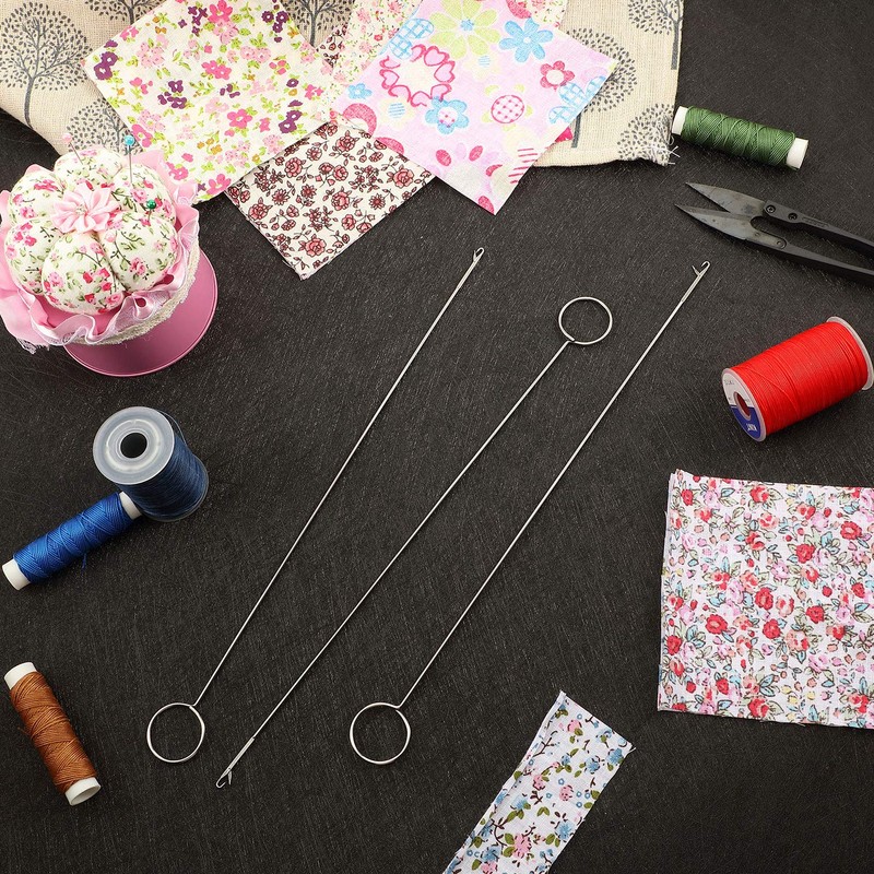 4 Pieces Sewing Loop Turner Hook Long Loop Turner Tool