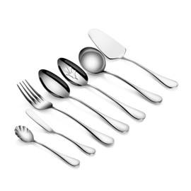 Artaste 18/10 Stainless Steel Elegant Serving & Hostess Flatware Sets (7-Piece Hostess Set)