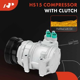 A-Premium Air Conditioner AC Compressor with Clutch Compatible with Hyundai Elantra 2001-2006, Tiburon 2003-2008, 2.0L