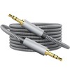 Aux Cord 10ft, 3.5mm Audio Cable - Nylon Braided 3.5mm