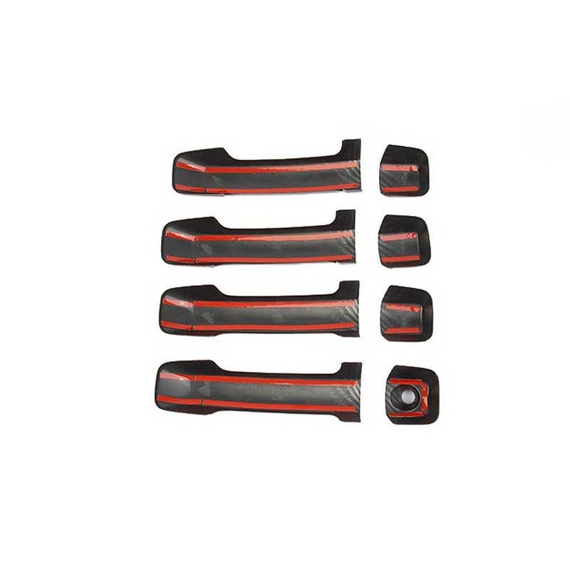 Korlot Exterior Side Door Handles Cover Trim Accessories for 2014-2021