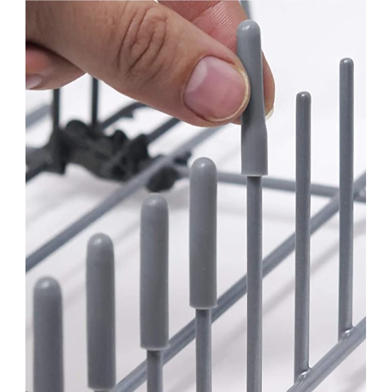 100 Pieces Universal PVC Dishwasher Prong Rack Tip Tine Cover