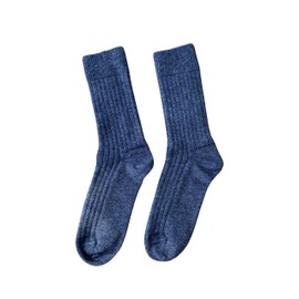 whitepeak Genuine Merino Wool and Possumdown Blended Socks from New Zealand |UNISEX |Ultra-Warm, Comfy,Lightweight, and Quick-Drying! (Blue, X-Large)