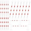 Huwena 12 Pcs Retractable Traffic Cone Bar Length from 4
