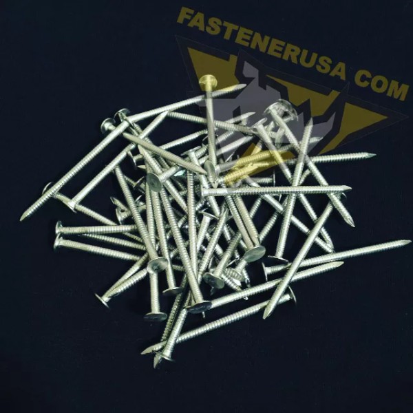 Jevcap 2 1/2" Annular Ring Shank Solid 304 Stainless Steel