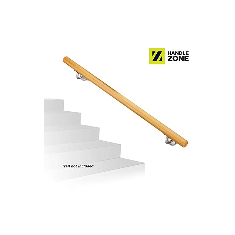 HANDLEZONE® 2 Pack Heavy Duty Handrail Bracket for Stair Bannister,