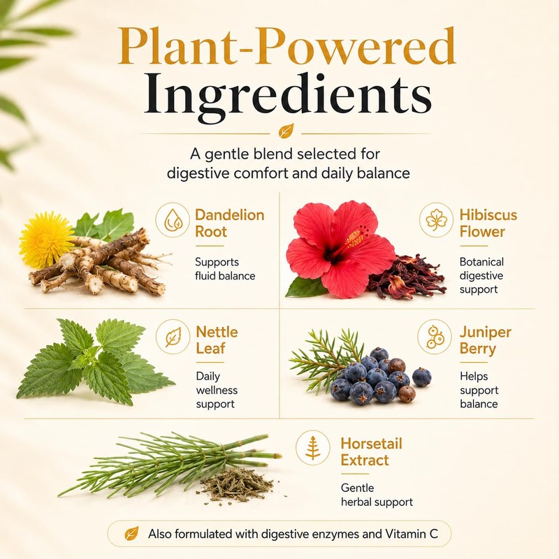 Debloat Powder, Face Debloat and Debloating Support for Men &
