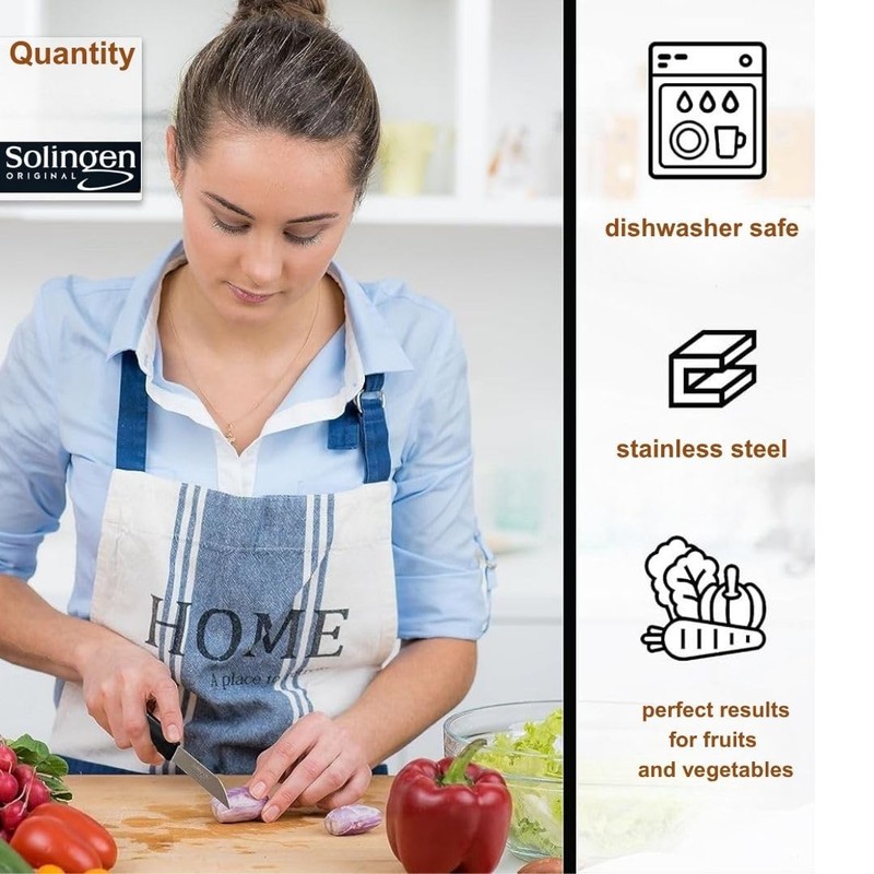 Quantity Paring Knife Serrated Stainless Steel Small Fruit and Vegetable