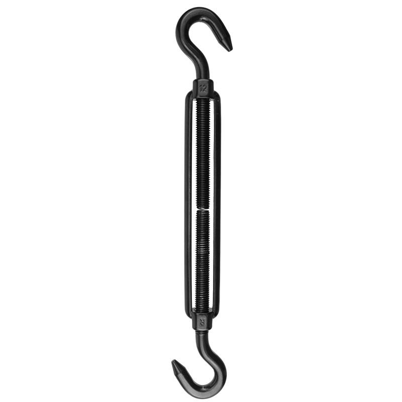 Antrader M12 Turnbuckle Hook and Hook,2Pcs Stainless Steel Turnbuckles M12