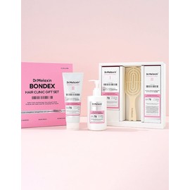 Dr. Melaxin [닥터멜락신] 본덱스 손상모 케어 헤어 클리닉 2종 세트(샴푸 400ml & 클리닉 200ml+브러쉬 증정) [Dr. Melaxin] Bondex Damaged Hair Care Hair Clinic 2-Set (Shampoo 400ml & Clinic 200ml + Gift Brush)