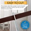 Adhesive V Shape Weather Stripping Weatherstrip, Flex Seal Strip Foam