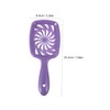 Healvian Portable Detangling Hair Brush for Wet and Dry Use
