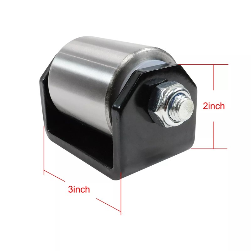 STILEALUS 2 Pack Weld-On Heavy Duty Iron Micro Mini 2"