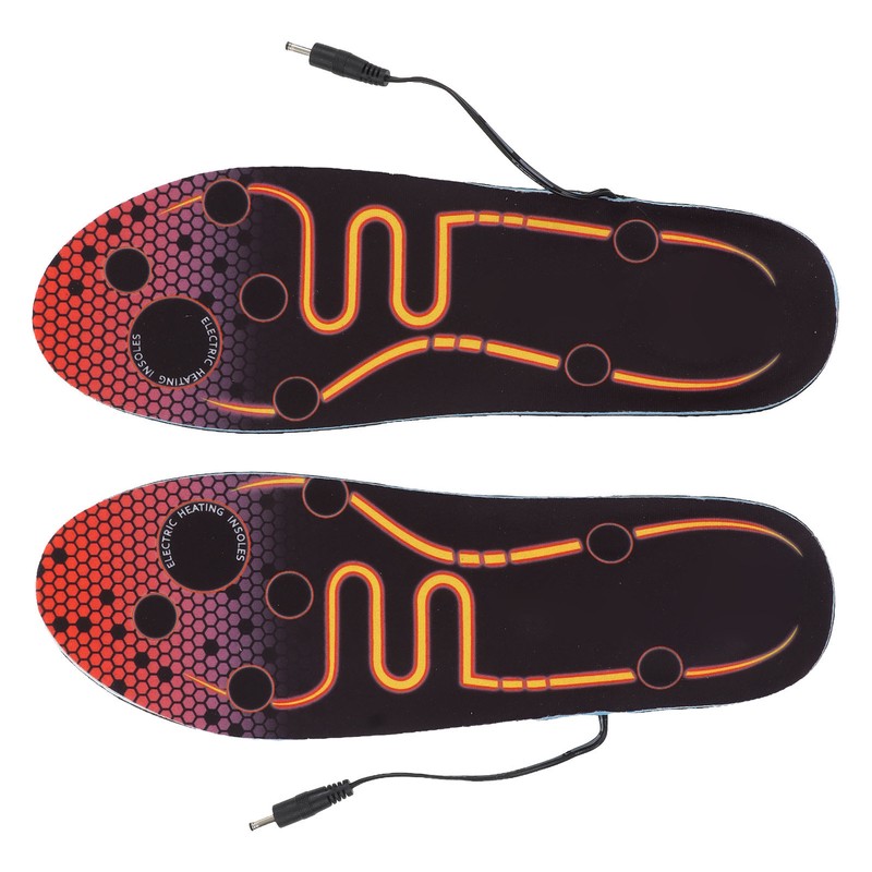 Heated Insoles USB Electric Heating Foot Warmer Washable Easy Control