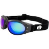 Birdz Eyewear Eagle Padded Dirt Bike Motorcycle Riding Goggles Black