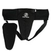 Krav Maga Black Ladies Elasticated Cotton Groin Guard W/Cup (Large)