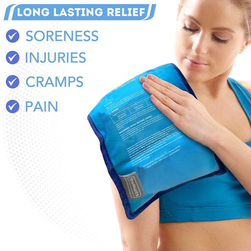 TruHealth Reusable Gel Ice Packs - Back & Hip Cold