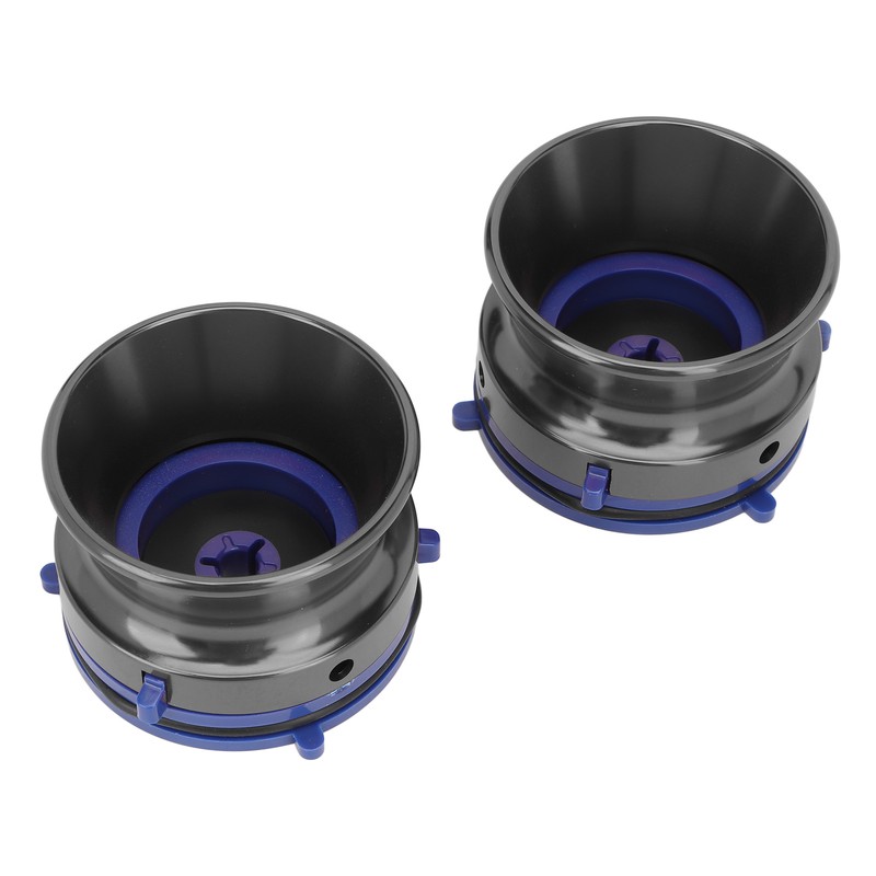 1 Pair NAB Hub Adapters Polished Aluminum Alloy Universal Loading