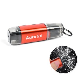 CCYCCL Emergency Escape Hammer, Labor Saving, Compact, One Second Escape and Underwater Use, Multi-functional Window Breaking Hammer, Rescue Hammer with Seatbelt Cutter, Alloy Hammer Head, Test Glass