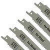 Dapetz ® 5 X Reciprocating Saw Blades 6 Tpi 150mm