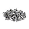 DUKES 40pcs 10g 40pcs Texas Rig Sinker Worm Sinker Bullet