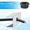 PATIKIL 28mm / 1-1/18" Drilled Hole 15/16" Inner Diameter Rubber