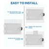 Thermostat Lock Box Tamperproof Anti Damage Clear Acrylic Thermostat Wall
