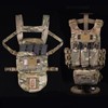 Tactical Vest Phone Holder Molle Mount, Universal Chest Phone Board