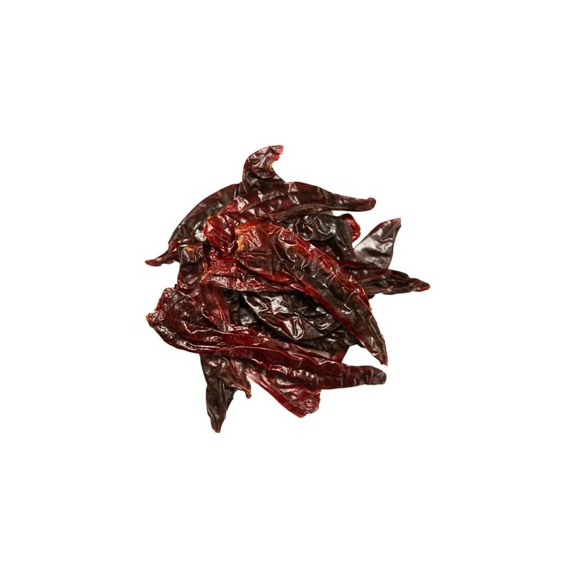 2lb California Dried Whole Chilies Peppers Bulk, Anaheim Chile Food