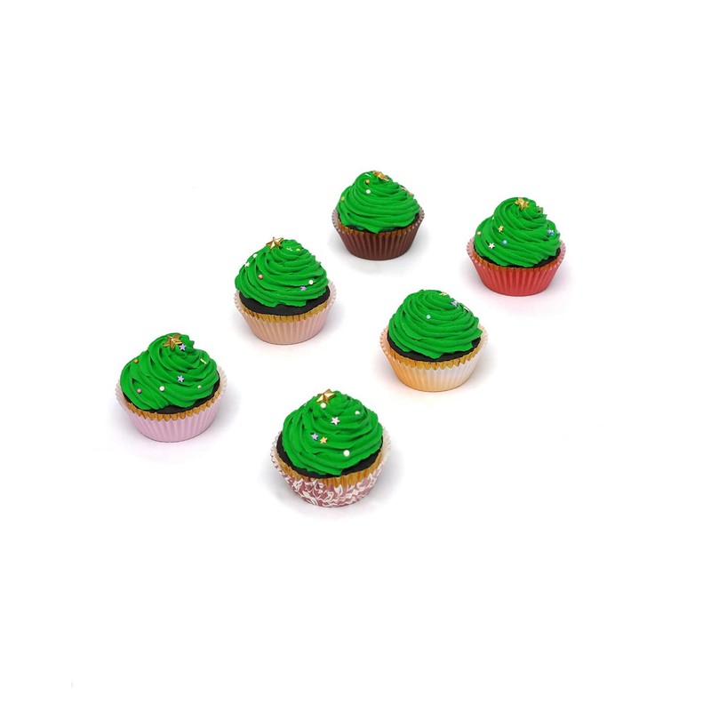 Gcardist 300-Count Standard Gradient Cupcake Liners Cupcake Cups 6 Design