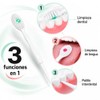 20 Piezas Mini Cepillos de Dientes Desechables con Pasta