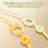 Clip de chupete de silicona, silla alta, accesorios para carriola,