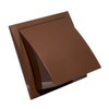 Ø 125mm / 5'' Cowled Duct Cover with Gravity Flap