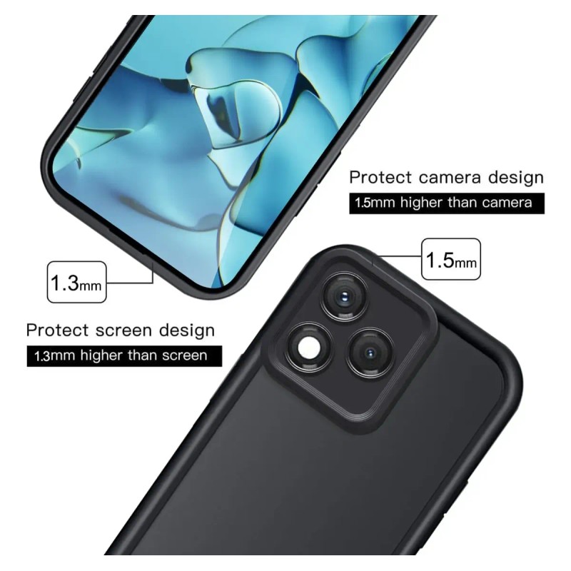 Funda Para Honor 400 Lite 5g Premium Silicona Protectora Con