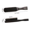 FOMIYES 2pcs Beard Accessories Beard Comb Gentle Bristles Wooden Handle