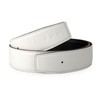 Vatee's Men/Women Reversible Genuine Leather Without Buckle Replacemen Belt Strap