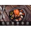 Boundless Voyage Outdoor 230mm Titanium Chopsticks Ultralight Flatware Square/Round Titanium