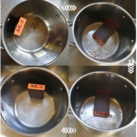 S&F STEAD & FAST Sanding Sponge, 60 80 120 220 Coarse Medium Fine Grit Sanding Block, Sander Sponges for Drywall Metal, Sandpaper Sponge Sanding Blocks for Wood 4 Pcs by S&F STEAD & FAST