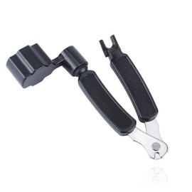 Guitar String Winder, 3 in 1 Multi-Functional Guitar String Pegs Winder Cutter Bridge Pin Puller, Guitar Maintenance Tool, Musical Instruments Accessories