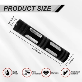 Proyoureye Billet Aluminum Gear Shift Lever Pedal for The Can-Am Ryker 600 900 / Rally Edition (2019-2025), Sport（2022-2025） Forward/Reverse Grip Shift Cover (Black)